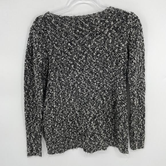 New BUFFALO David Bitton Sweater Textured Marled Knit Pullover Women's XS - Picture 2 of 6